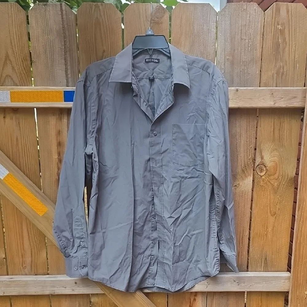 George CharcoalโButton-Up Shirt